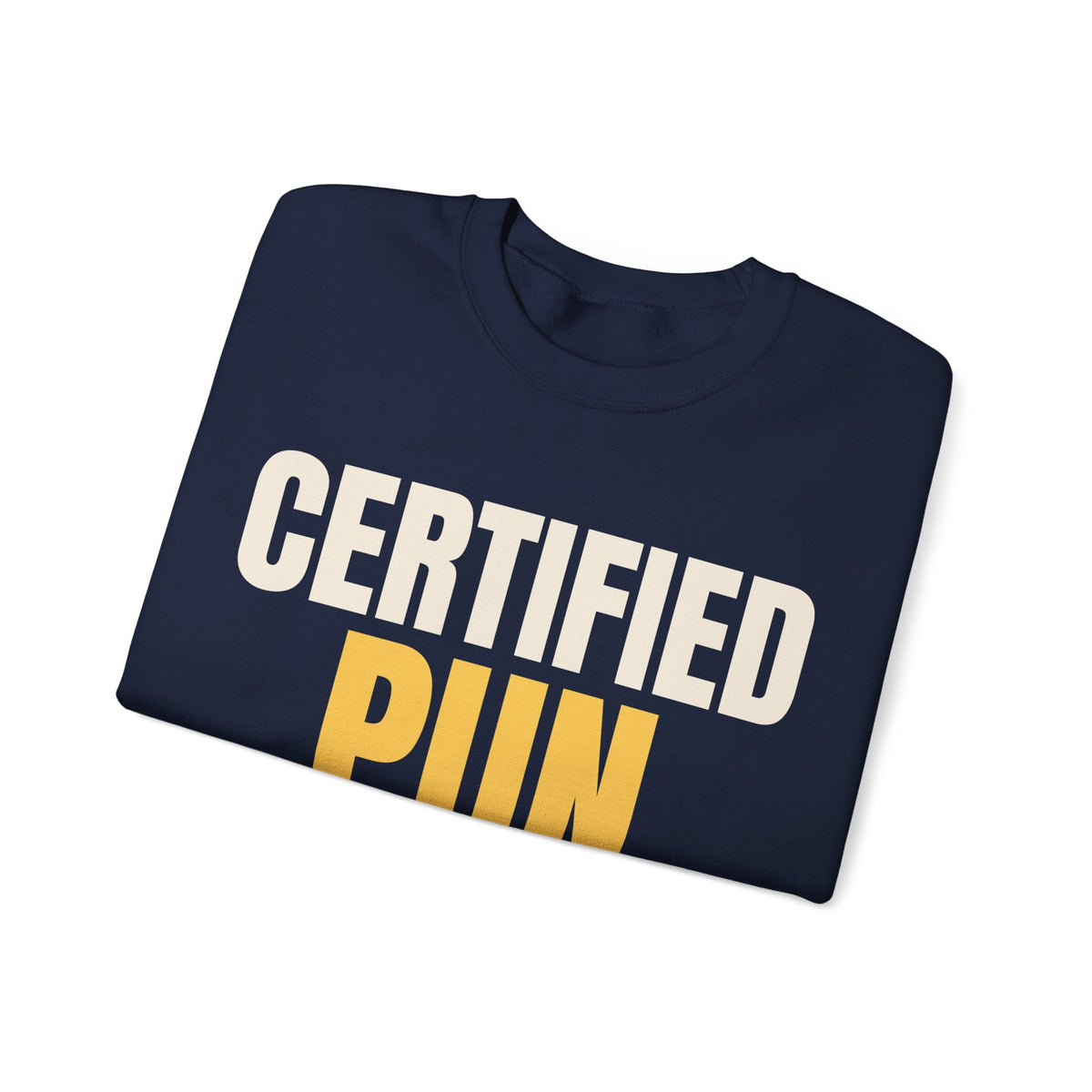 Certified Pun Dispenser Dad Joke Sweatshirt