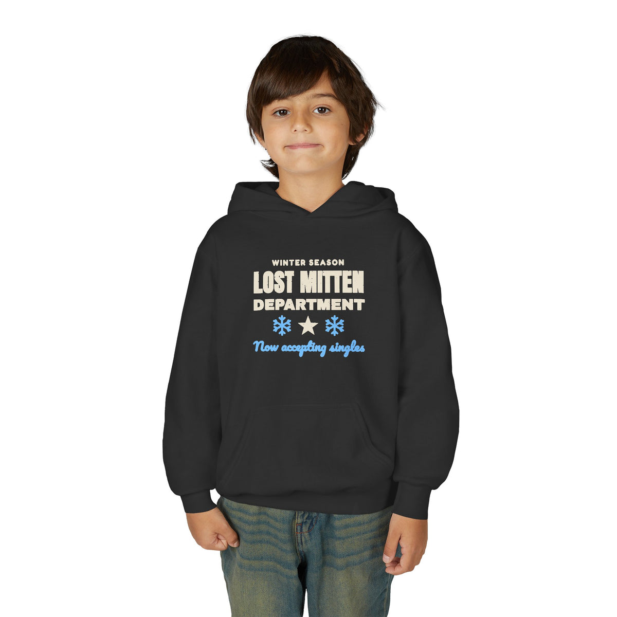 Lost Mitten Department Kids Winter Hoodie