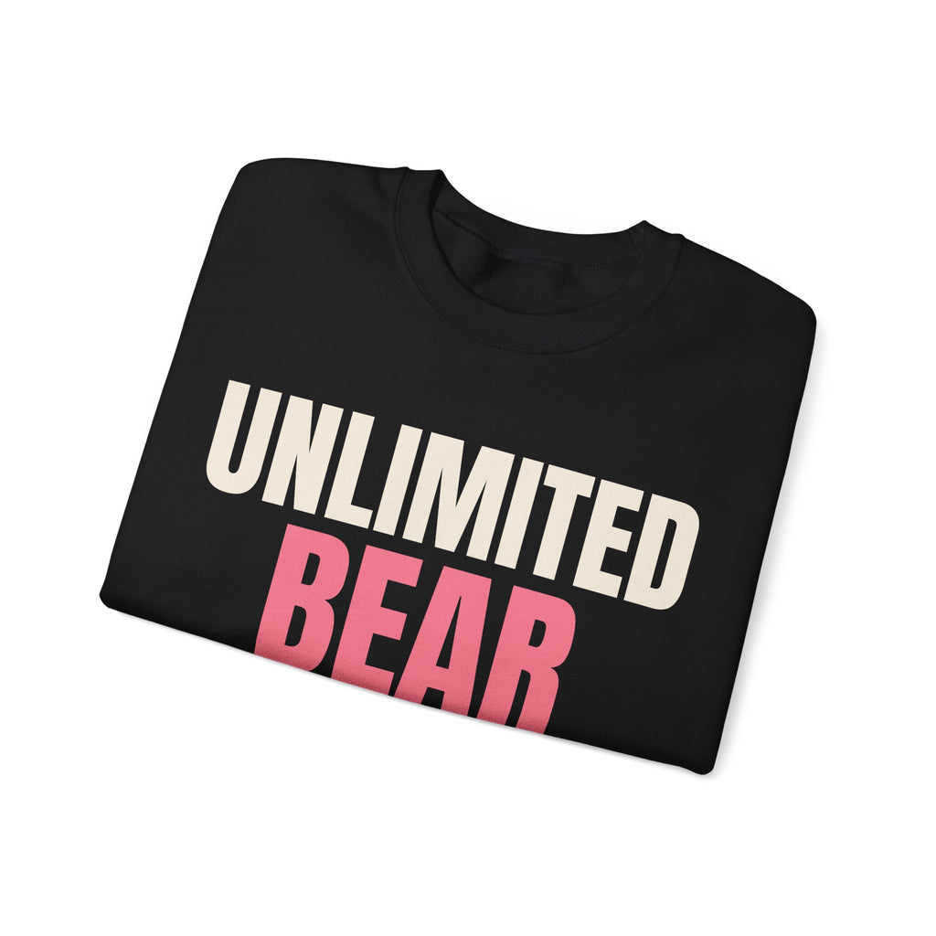Unlimited Bear Hugs Valentine's Day Sweatshirt