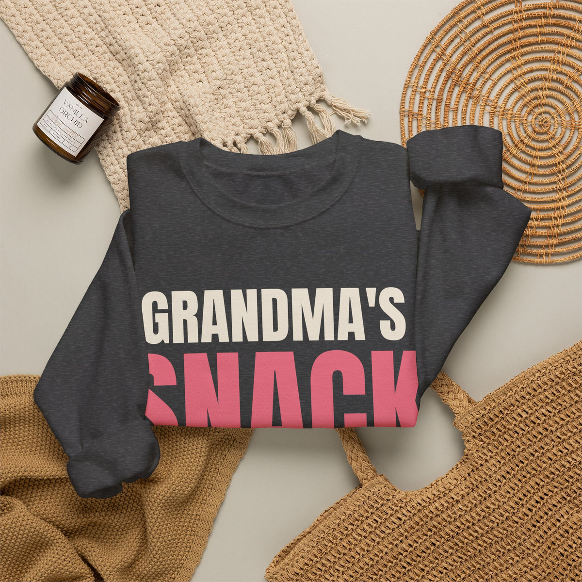 Grandma's Snack Bar Funny Grandma Sweatshirt