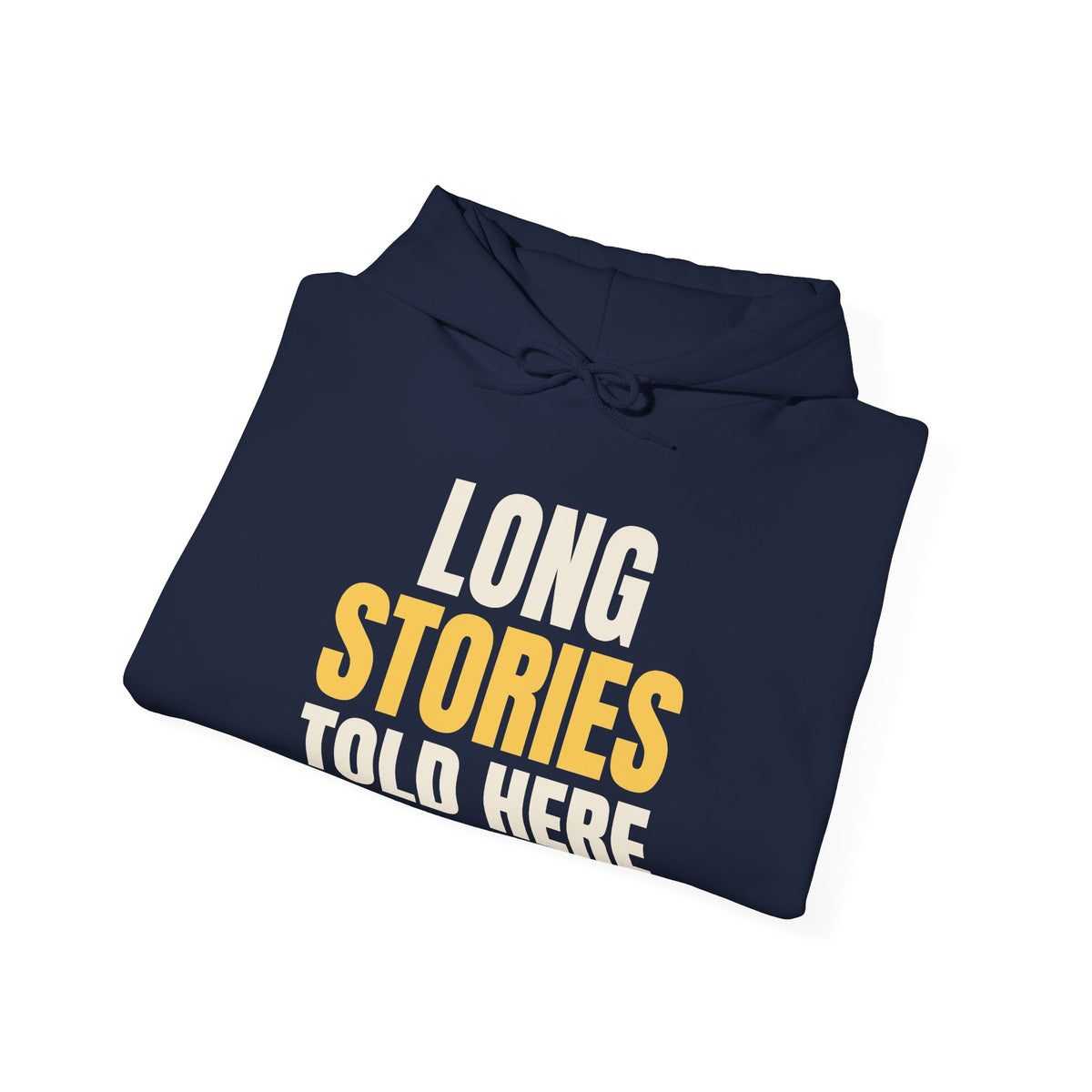 Long Stories Told Here Funny Grandpa Hoodie