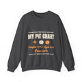 Pie Chart Thanksgiving Sweatshirt