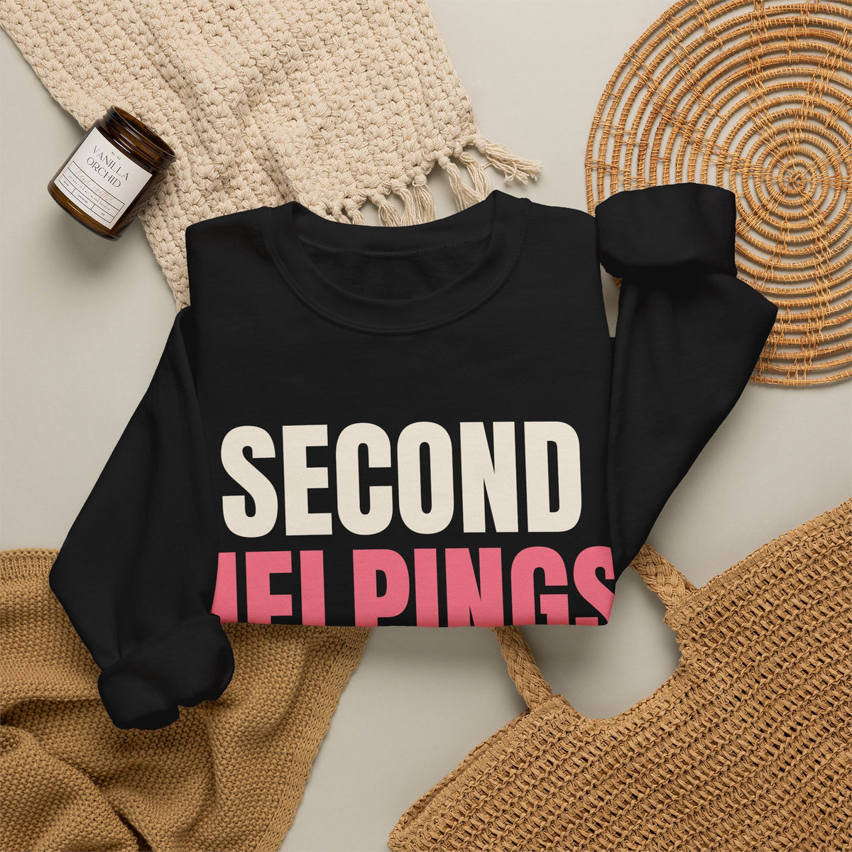 Second Helpings Are Mandatory Grandma Sweatshirt