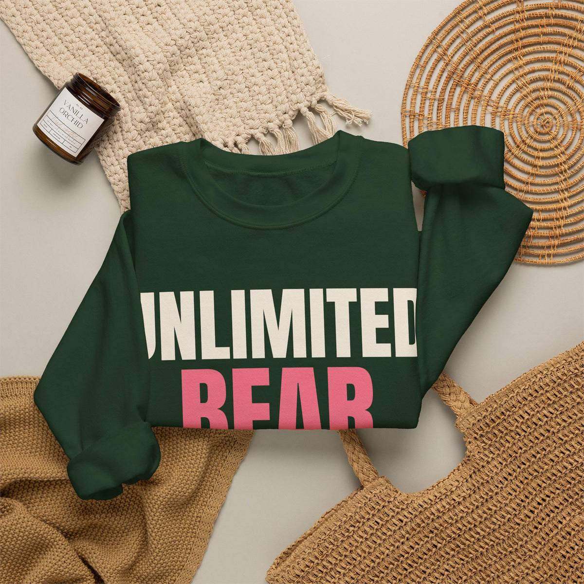 Unlimited Bear Hugs Valentine's Day Sweatshirt