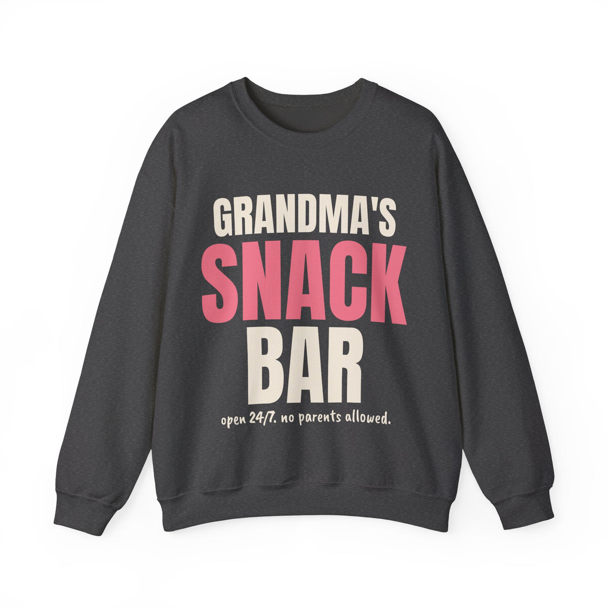 Grandma's Snack Bar Funny Grandma Sweatshirt