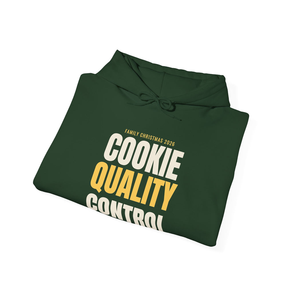 Cookie Quality Control Christmas Hoodie