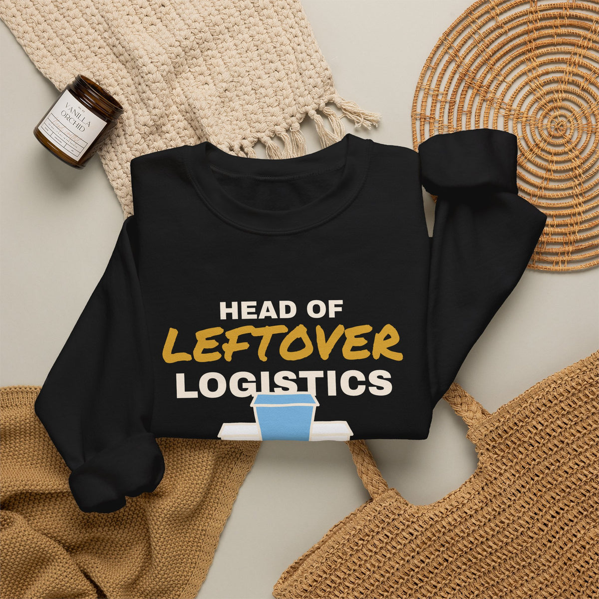 Head of Leftover Logistics Holiday Sweatshirt
