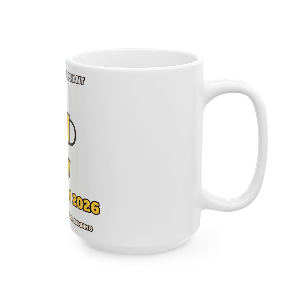 White Elephant Champion 2026 Mug