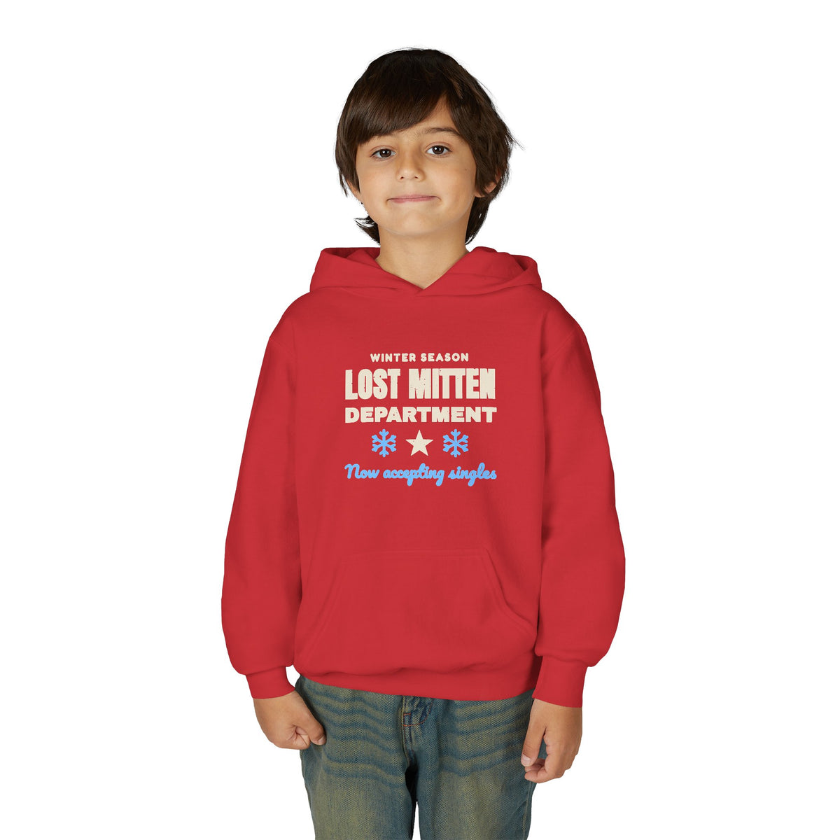 Lost Mitten Department Kids Winter Hoodie