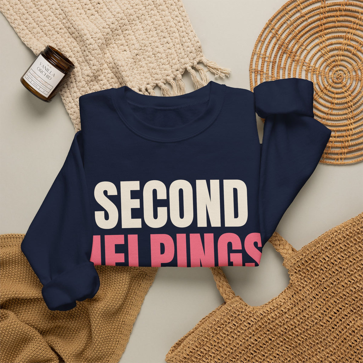 Second Helpings Are Mandatory Grandma Sweatshirt