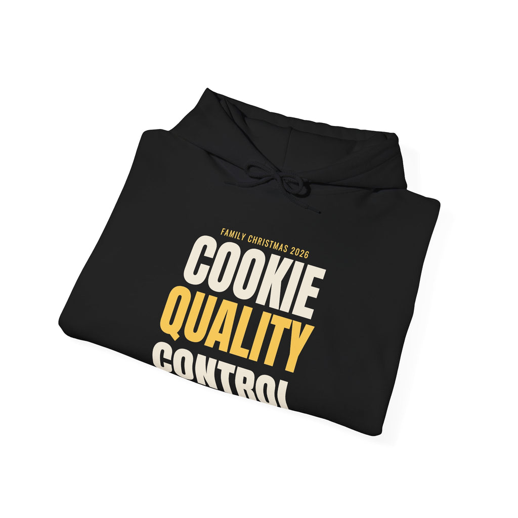 Cookie Quality Control Christmas Hoodie