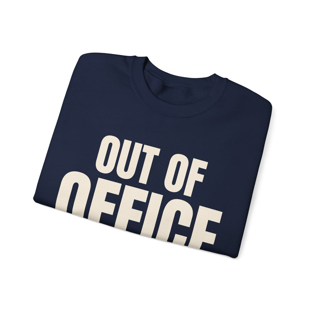 Out of Office Eggnog Edition Christmas Sweatshirt