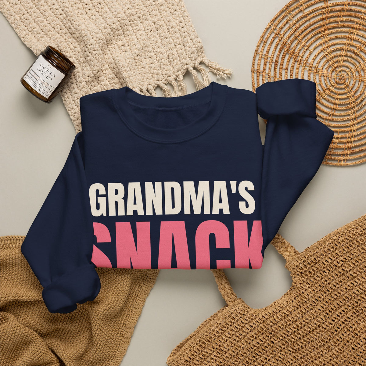 Grandma's Snack Bar Funny Grandma Sweatshirt