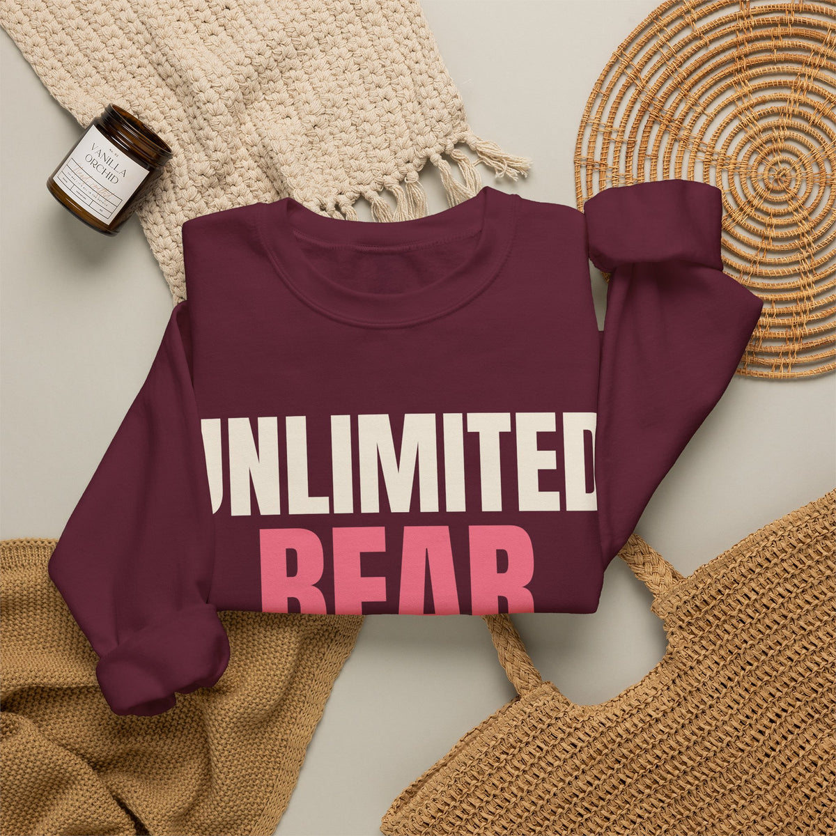 Unlimited Bear Hugs Valentine's Day Sweatshirt