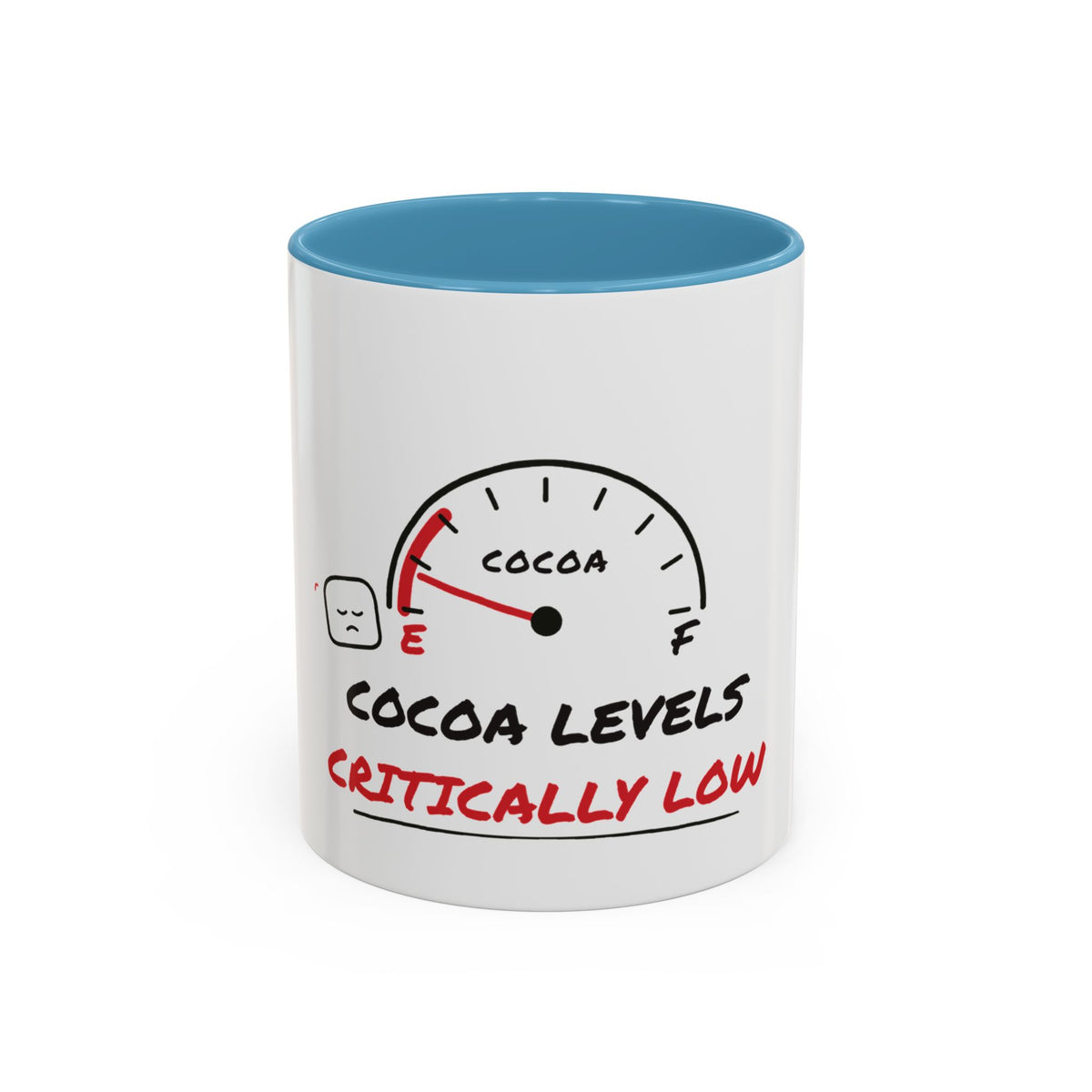 Cocoa Levels Critically Low Hot Cocoa Mug