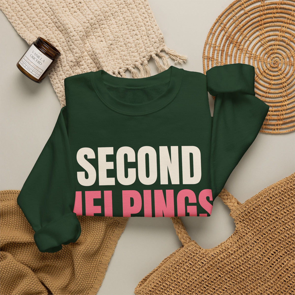 Second Helpings Are Mandatory Grandma Sweatshirt