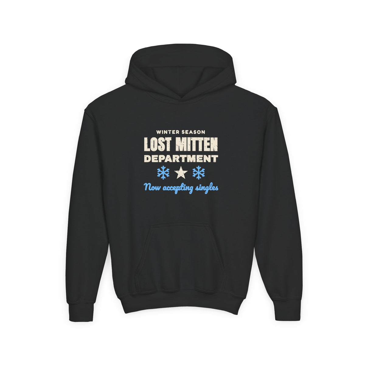Lost Mitten Department Kids Winter Hoodie