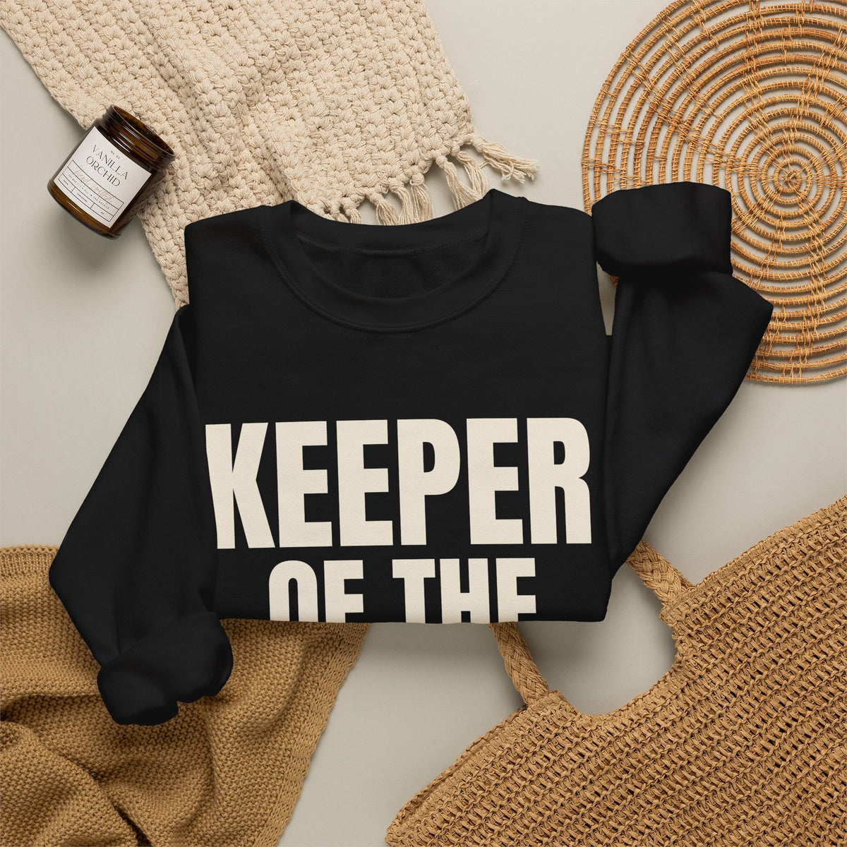 Keeper of the Remote Funny Husband Sweatshirt