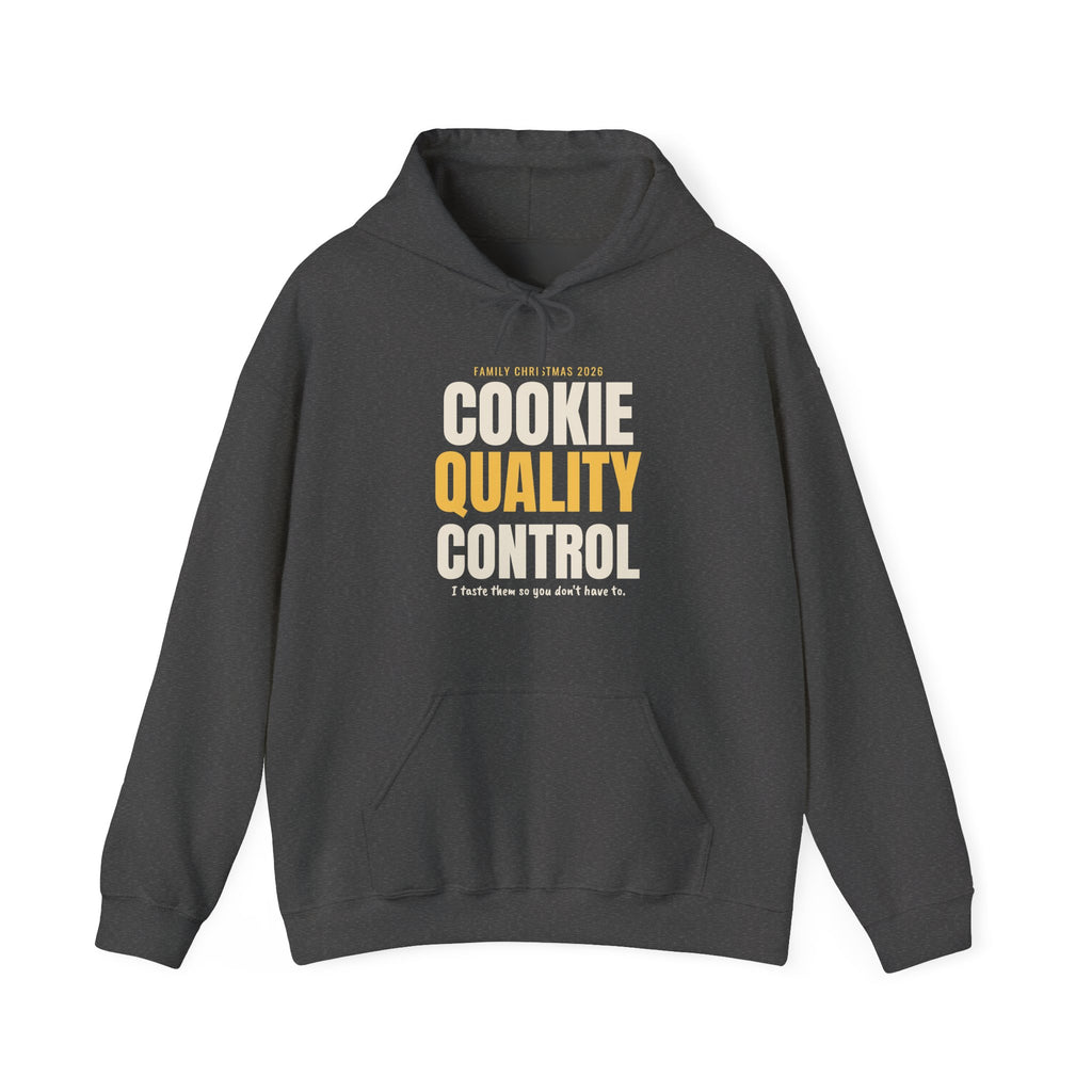 Cookie Quality Control Christmas Hoodie