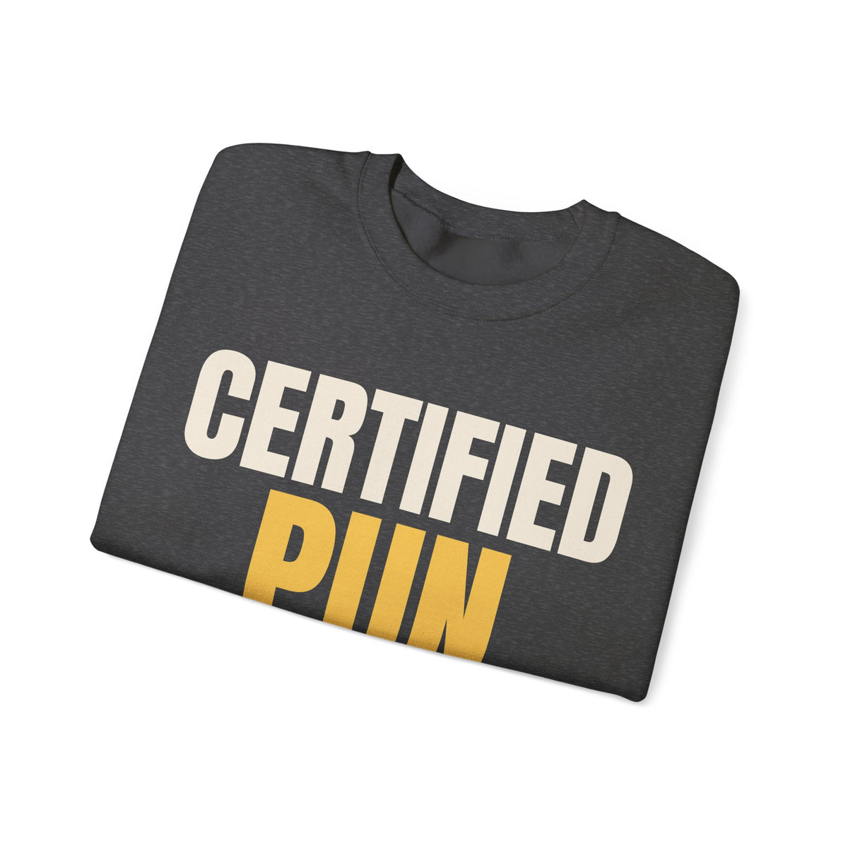 Certified Pun Dispenser Dad Joke Sweatshirt