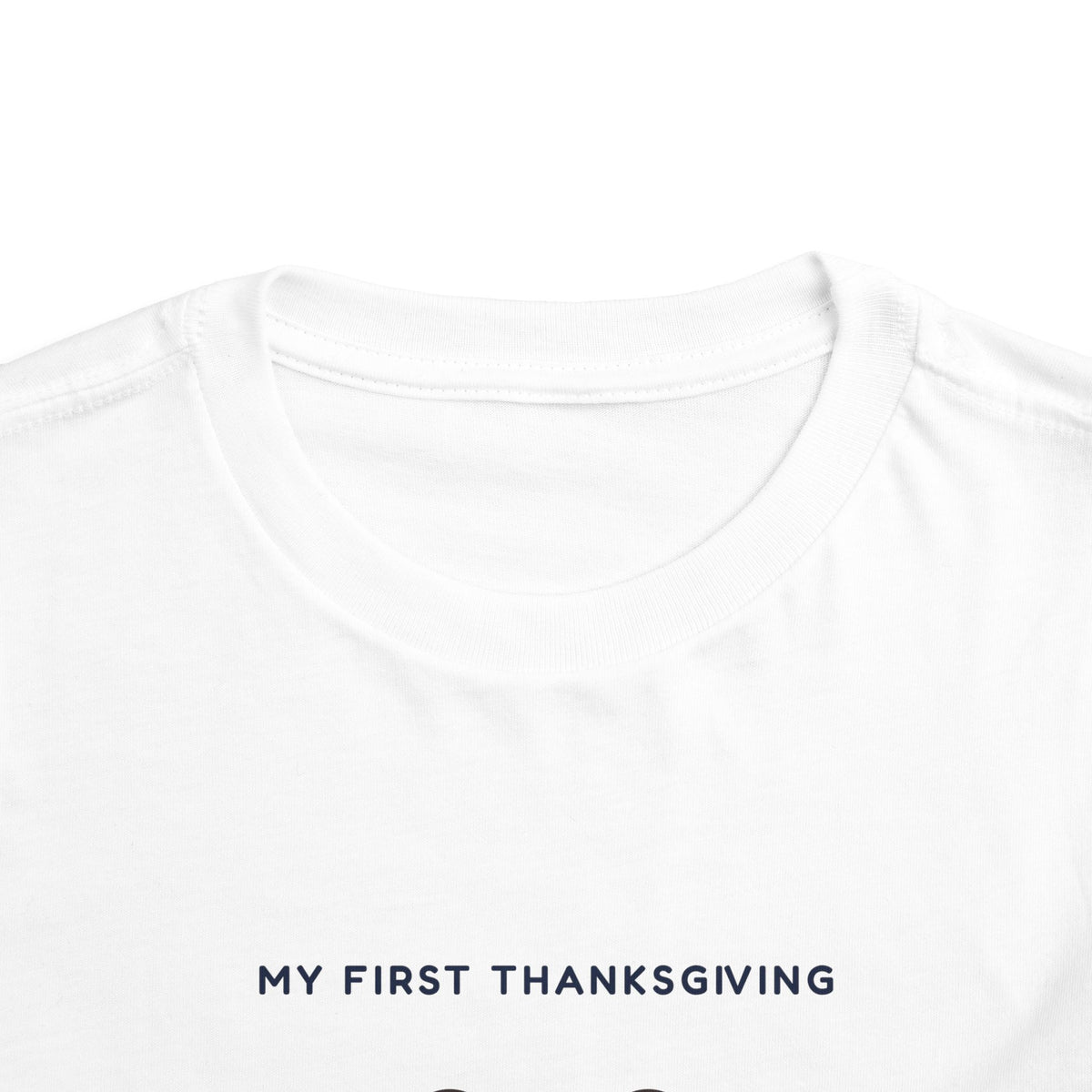 My First Thanksgiving 2026 Teddy Bear Toddler Tee