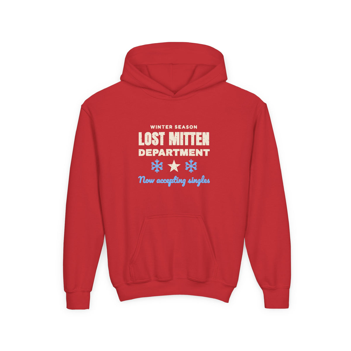 Lost Mitten Department Kids Winter Hoodie