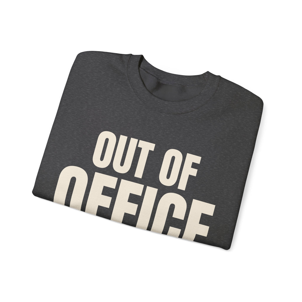 Out of Office Eggnog Edition Christmas Sweatshirt