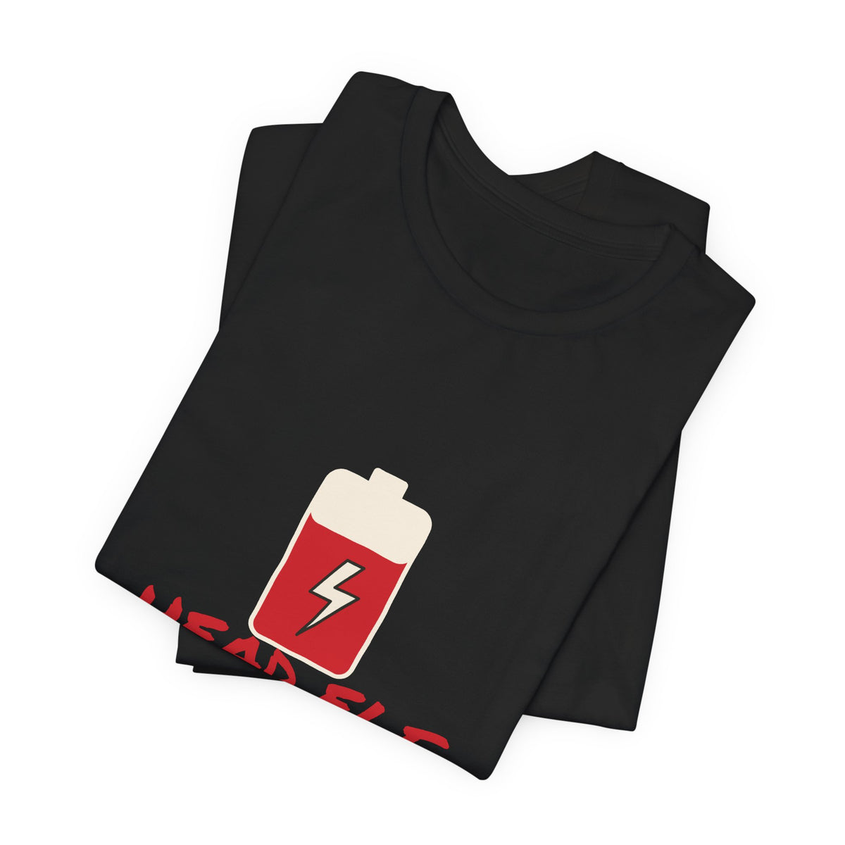 Head Elf in Charge of Batteries Dad Christmas Tee