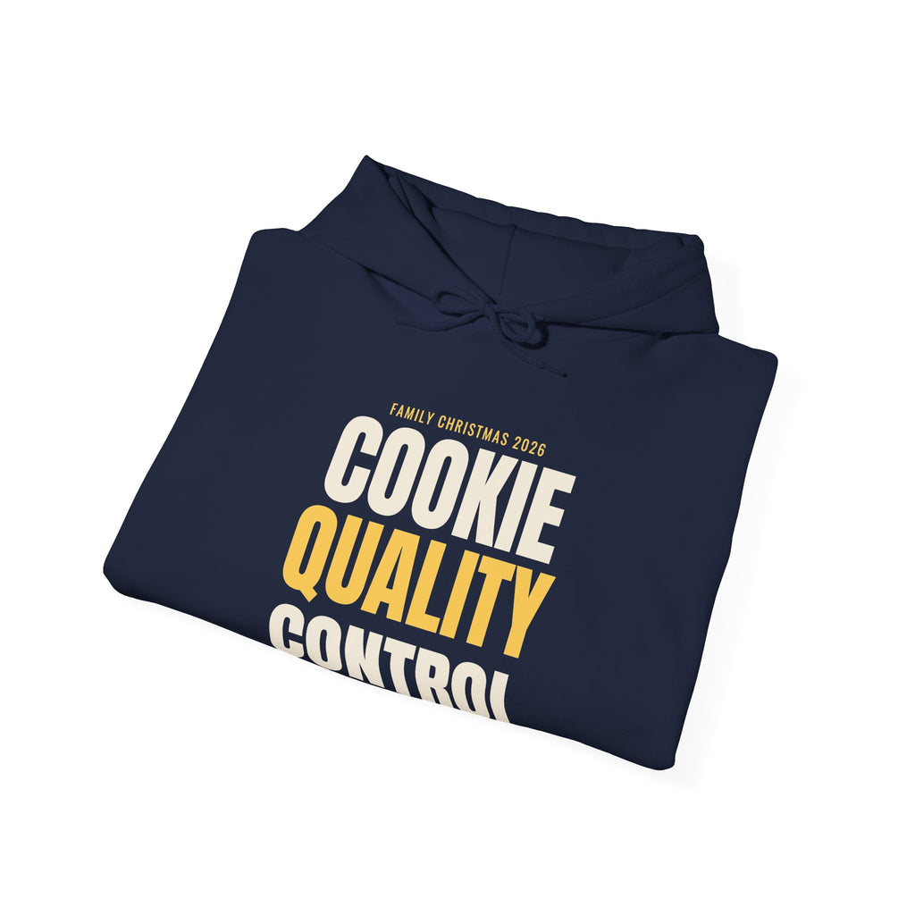 Cookie Quality Control Christmas Hoodie