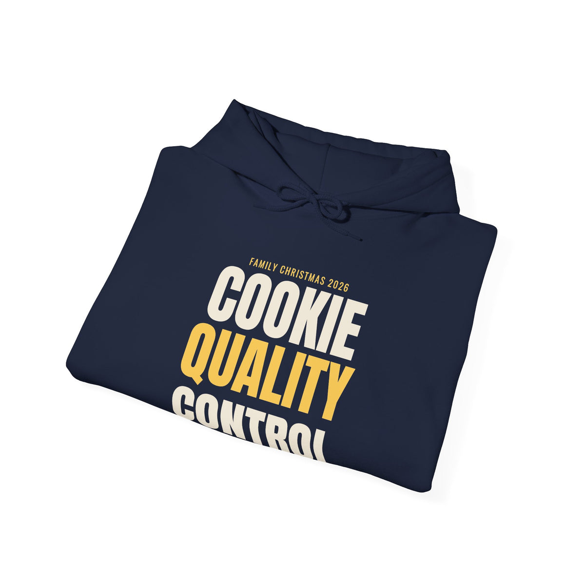 Cookie Quality Control Christmas Hoodie
