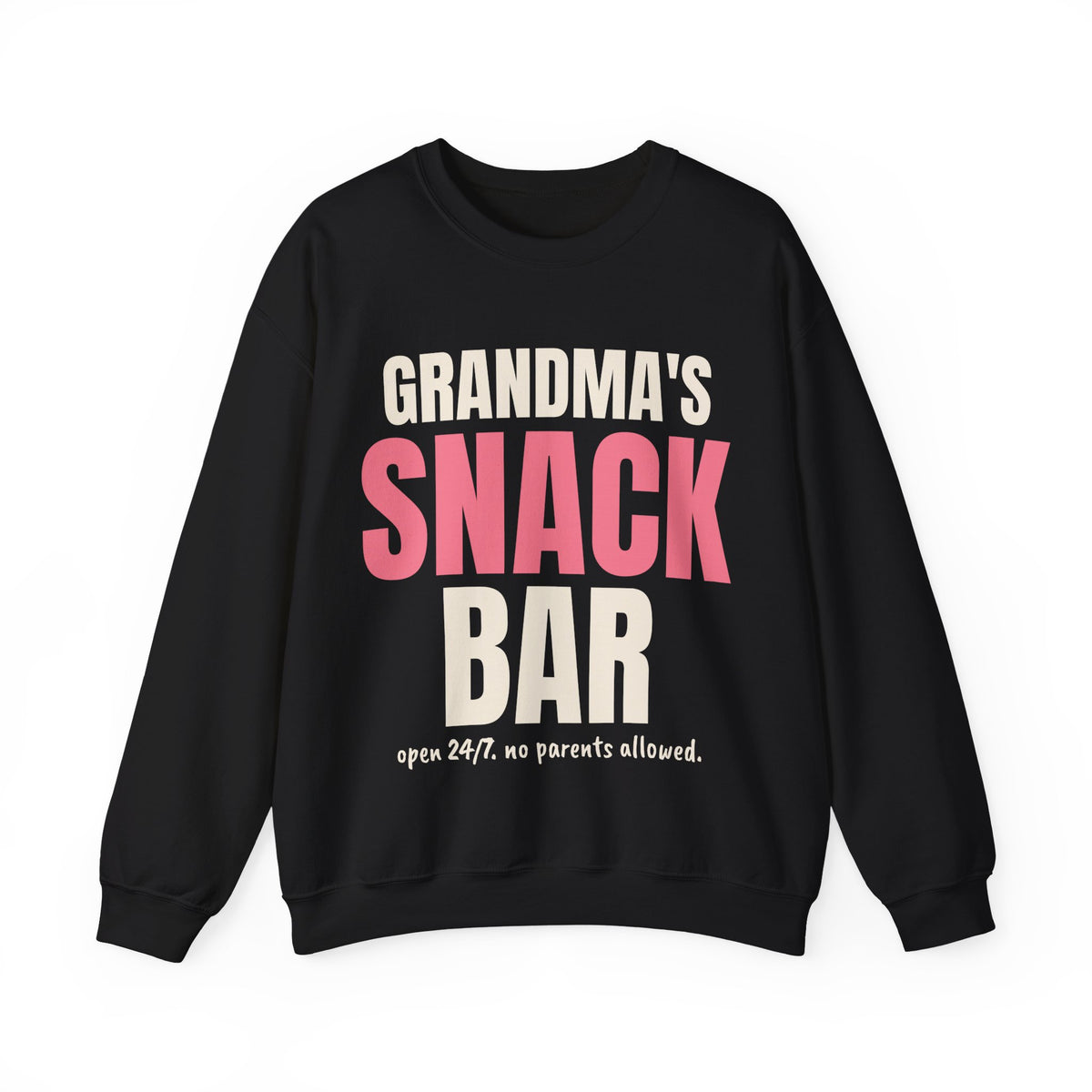Grandma's Snack Bar Funny Grandma Sweatshirt