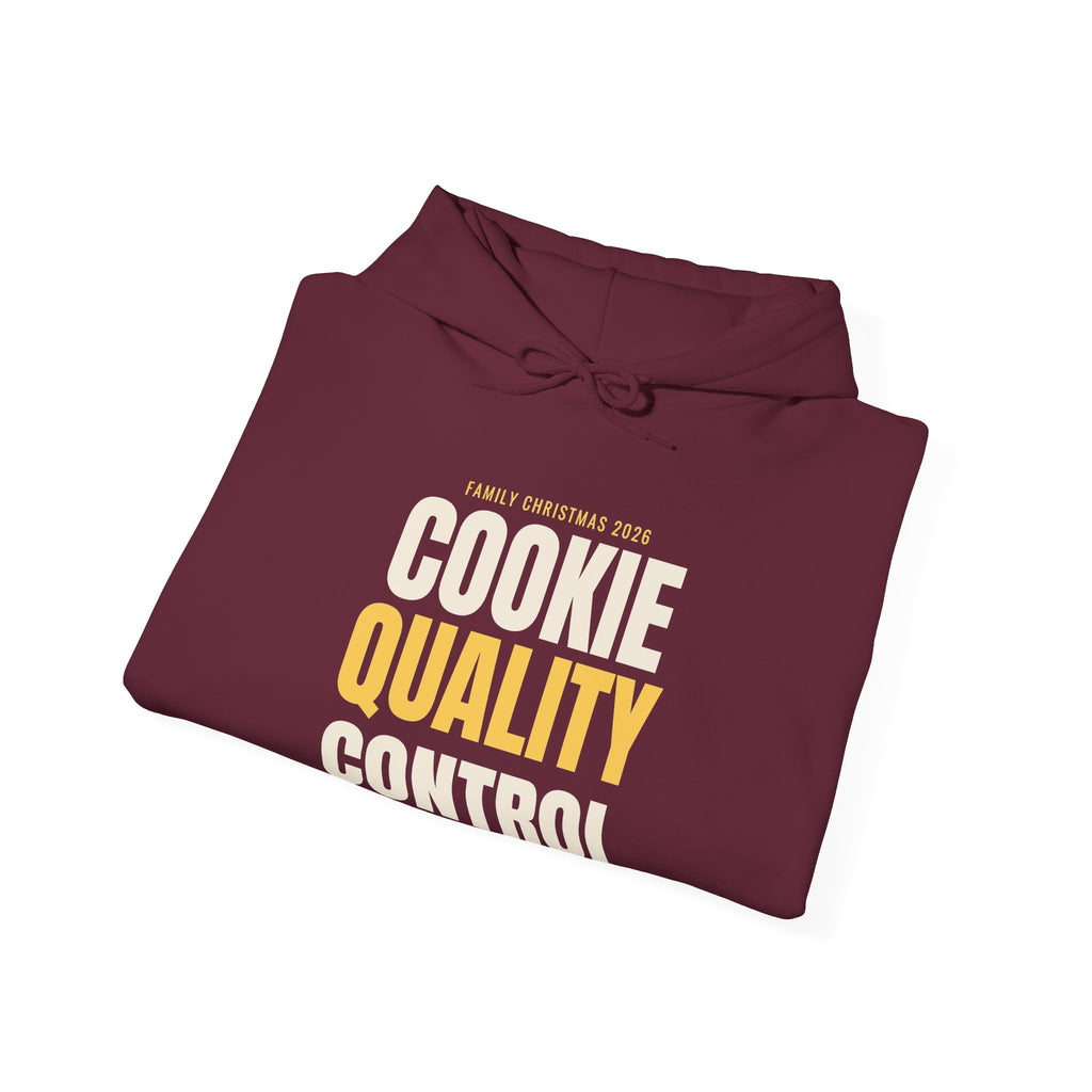 Cookie Quality Control Christmas Hoodie