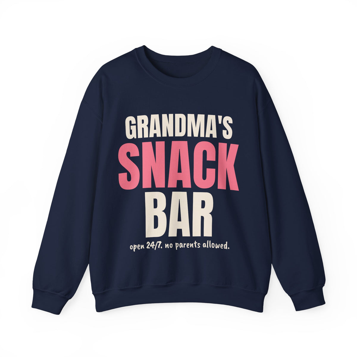 Grandma's Snack Bar Funny Grandma Sweatshirt
